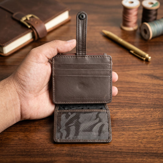 Elaafix Secure Snap Card Holder Wallet
